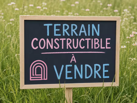 terrain constructible de 1 920 m2 à saint-aubin-le-cauf (76)