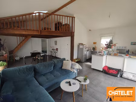 a louer sur bourg en bresse maison type 3 non meublée de 78.45 m2 avec terrain non clos