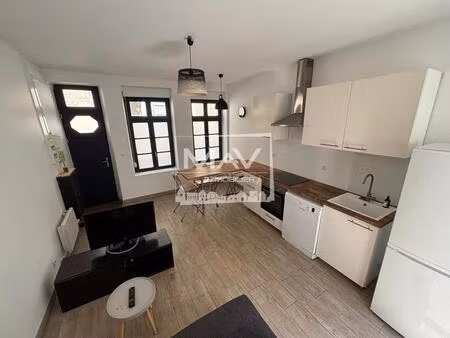 saint-omer - maison meublee de 54 41 m² avec terrasse proche du centre ville