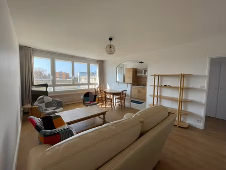location appartement 4 pièces meublé à hérouville-saint-clair (14200) : à louer 4 pièces m