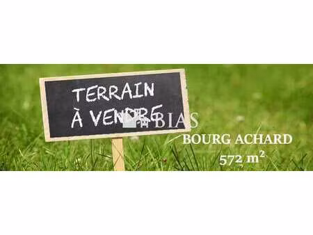 vente terrain à bourg-achard (27310) : à vendre / 572m² bourg-achard