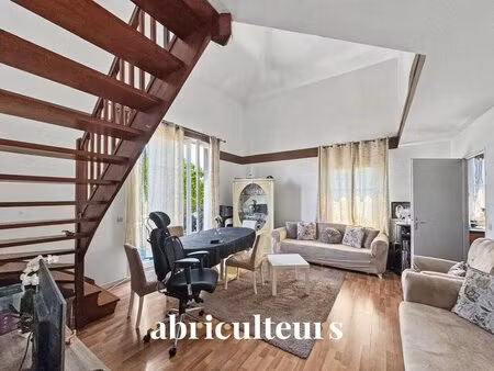 appartement duplex - 78 m² - 4 pièces - villeneuve-la-garenne avenue du ponant