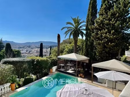 le cannet résidentiel - vue panoramique proche commerces