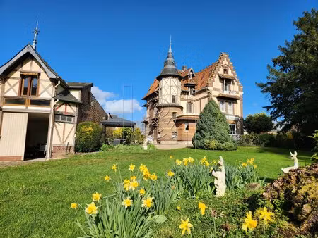 pont saint pierre 27360  manoir 9 pièces  320 m²