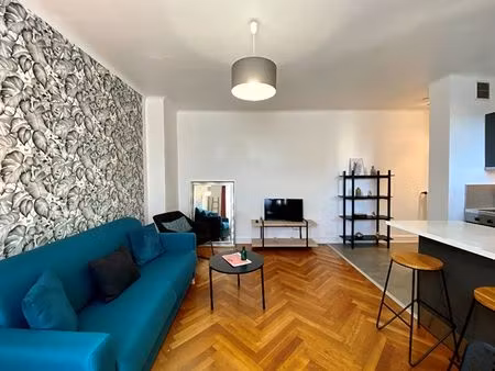 nice californie leon bertrand - studio meuble balcon cave parking 28.44 m2