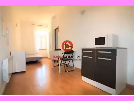 location meublée appartement 1 pièce 20.7 m² à bagnols-sur-ceze (30200)  390 €