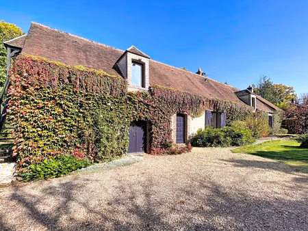 28240 - manou - coup de coeur - longère de charme rénovée - 7 pieces - 198m² - jardin sans