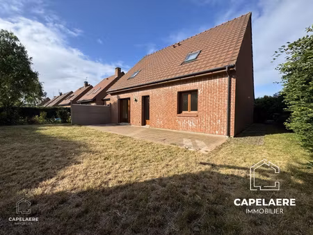 maison individuelle jardin et garage pérenchies