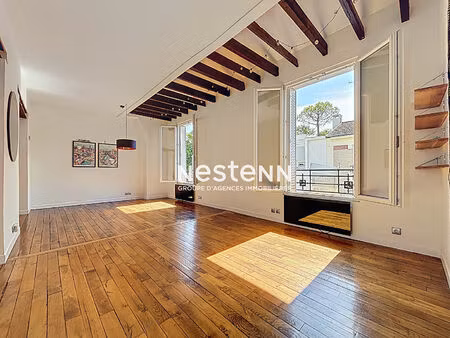 issy les moulineaux - quartier la ferme - vente d'un appartement 3 pièces en duplex traver