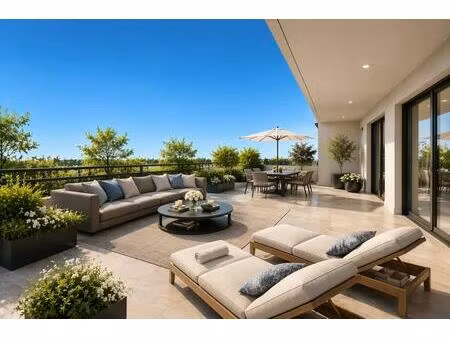 exceptionnel duplex 5 pièces en étage élevé avec terrasse xxl – secteur paul hochart