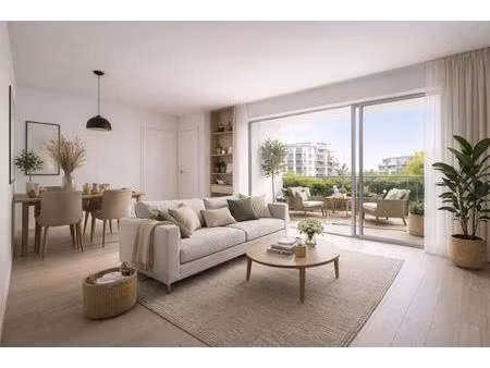3 pièces au 2ᵉ étage avec 2 balcons et parking – quartier des bas-heurts