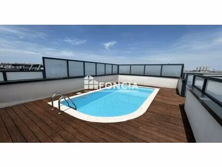 appartement t3 – piscine sur toit-terrasse – dernier étage avec ascenseur
