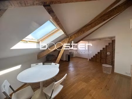bas minimes grand studio/ t1 bis en dernier étage petite copropriété