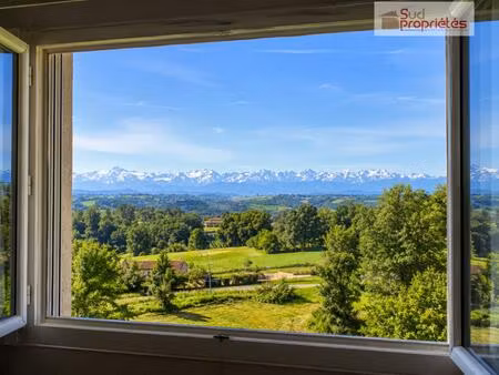 maison contemporaine vue pyrénées
