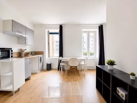 studio meublé villeurbanne république
