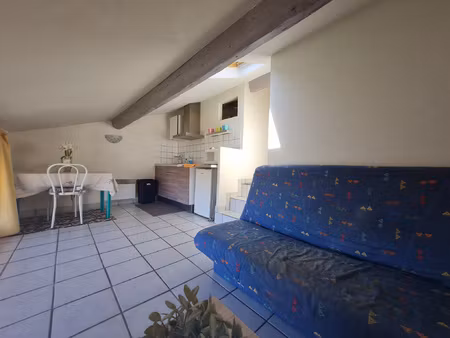 investissement locatif - appartement t1 meublé en plein cent