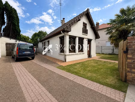 secteur beauchamps : maison 63m2 - 2 ch 1/2 - terrain 265m2 clos