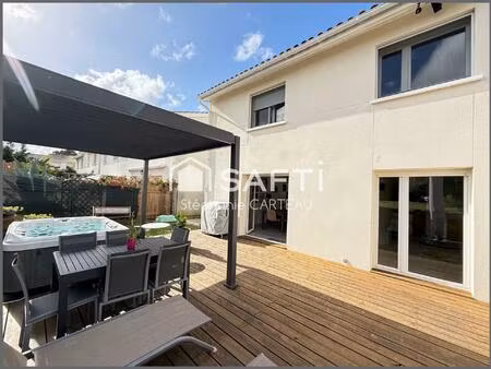 eysines (limite le bouscat /caudéran) - maison de ville t5 - terrain de 300 m2
