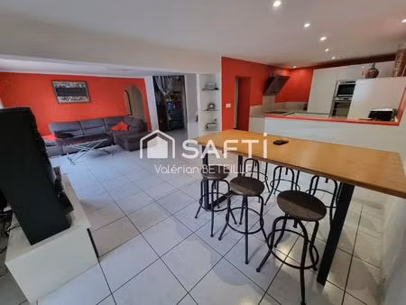 grande maison avec terrain constructible