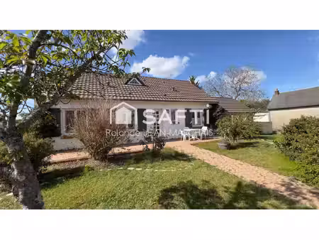 maison 150 m2  3 chambres  dpe c  les bordes(45460)