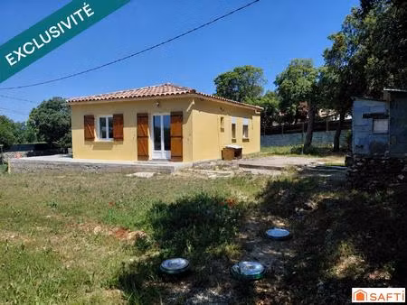 maison de 55 m2 sur une parcelle de 1339m2