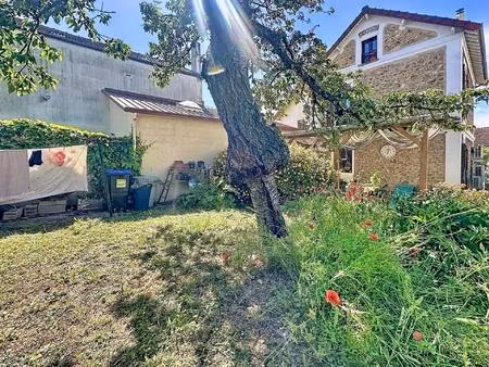 maison meulière avec jardin sud & garage — rer d à pied !