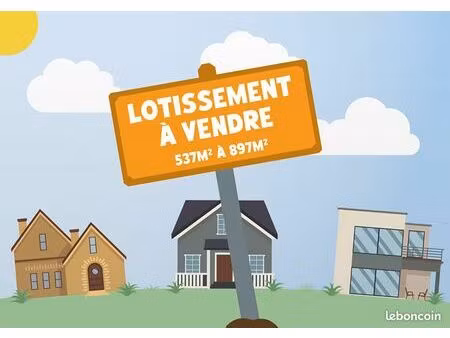 terrain 537 m² challans