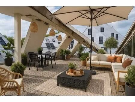 t4 avec terrasse de 110 m² – bastide / darwin