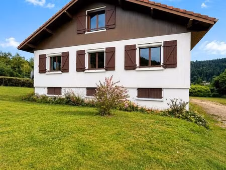 à vendre maison familiale de 104 m² avec grand sous-sol et garage le tholy 230 000