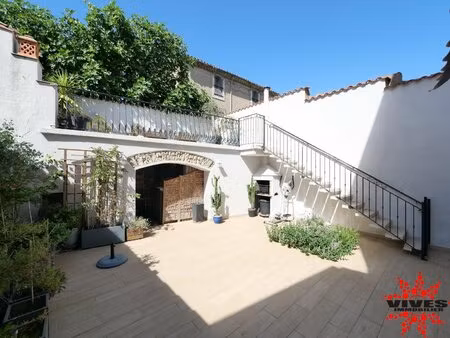 élégante maison de maître 188 m² cour privative  terrasse  aucun travaux