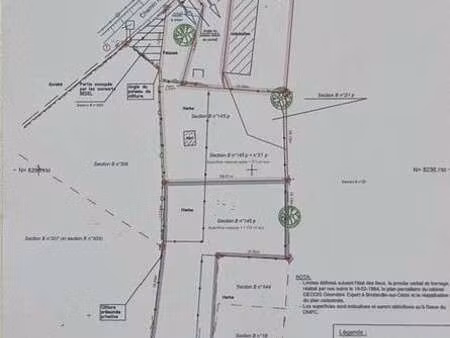 vente terrain à esquay-sur-seulles (14400) : à vendre / 300m² esquay-sur-seulles