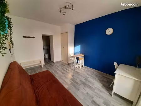 studio meublé – 20 m² – centre-ville