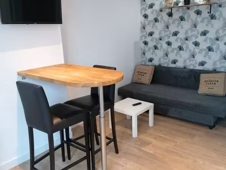 studio meublé 17m² rdc – st martin