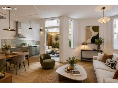 très bel appartement t2 - terrasse - chartrons