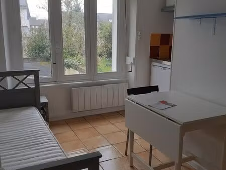 a louer – studio meublé – brech/auray – proximité gare sncf (environ 300 m)