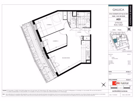 location appartement 3 pièces 60 m² à l'hay-les-roses (94240)  1 374 €