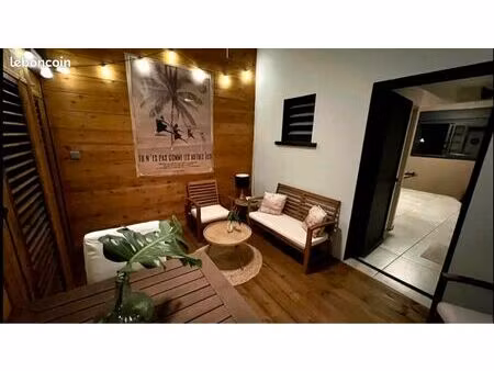 studio meublé à roquefeuil