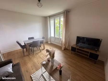 à louer – superbe t3 meublé avec balcon  cave et garage possible – nevers