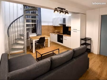 t2 meublé 37m² - centre nîmes