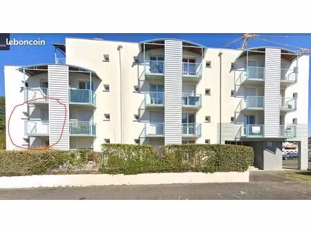 studio 20.5 m2 balcon parking en face des facs
