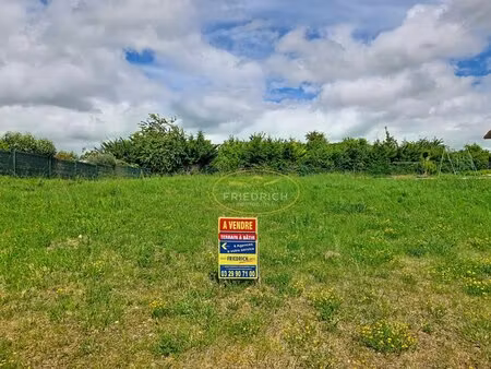 en vente terrain constructible 8 86 ares – 17 000 € |demange-aux-eaux