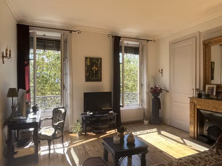 lyon 6 - 2 pieces - 1 chambre - 47 m² - cave