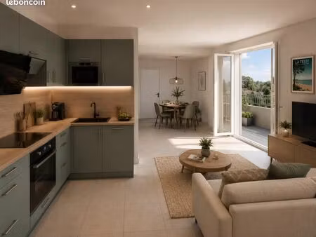 appartement 2 pièces 44 m²