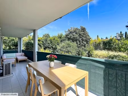 agréable appartement 3 pièces - nice ouest  sainte marguerite