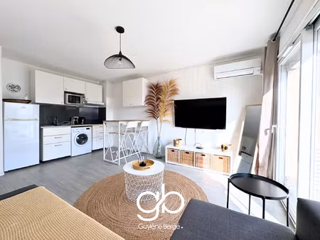 appartement - cabine - terrasse - vue mer - palavas-les-flo