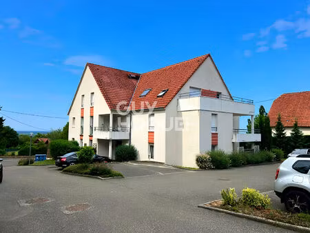 à vendre à saint-nabor - appartement 3 pièces de 65 m² avec terrasse de 14 m²