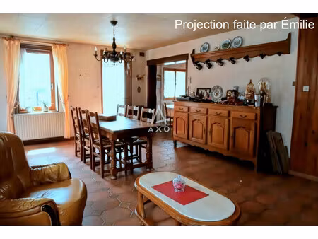 vente maison bersee  91m² 4 pièces 215 000€ avec garage