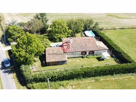 maison ancienne rénovée de plain pied