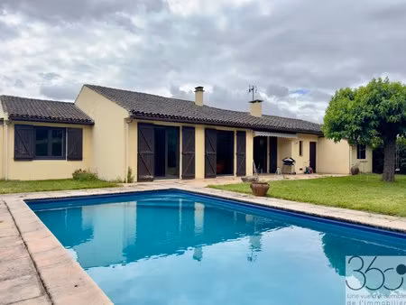 maison t5 avec double garage et piscine