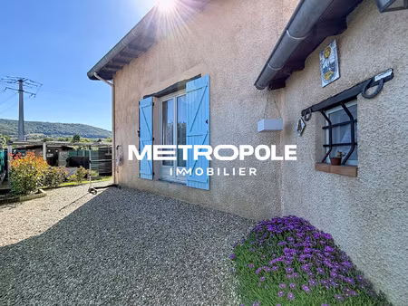 maison mitoyenne de 62 m2 avec jardin - saint-romain-de-pope